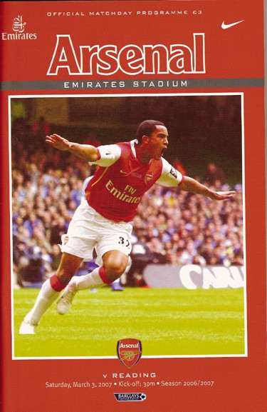 Arsenal FC v Reading FC